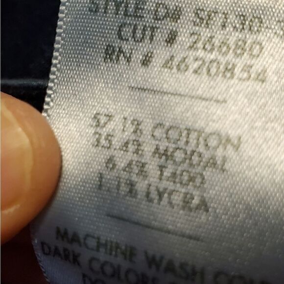 Just Black High Waist Dark Wash Skinny Jeans - Picture 7 of 7